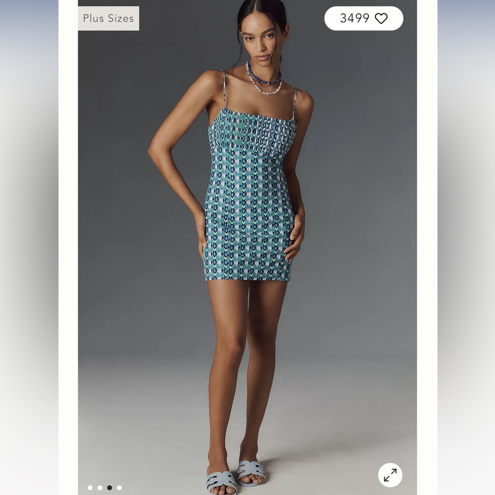NWT Anthropologie printed dress